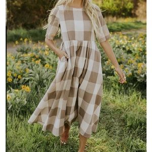 Maddie Buffalo Plaid Dress